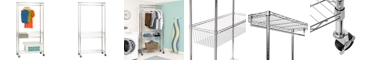 Honey Can Do Rolling Laundry Station with Shelves